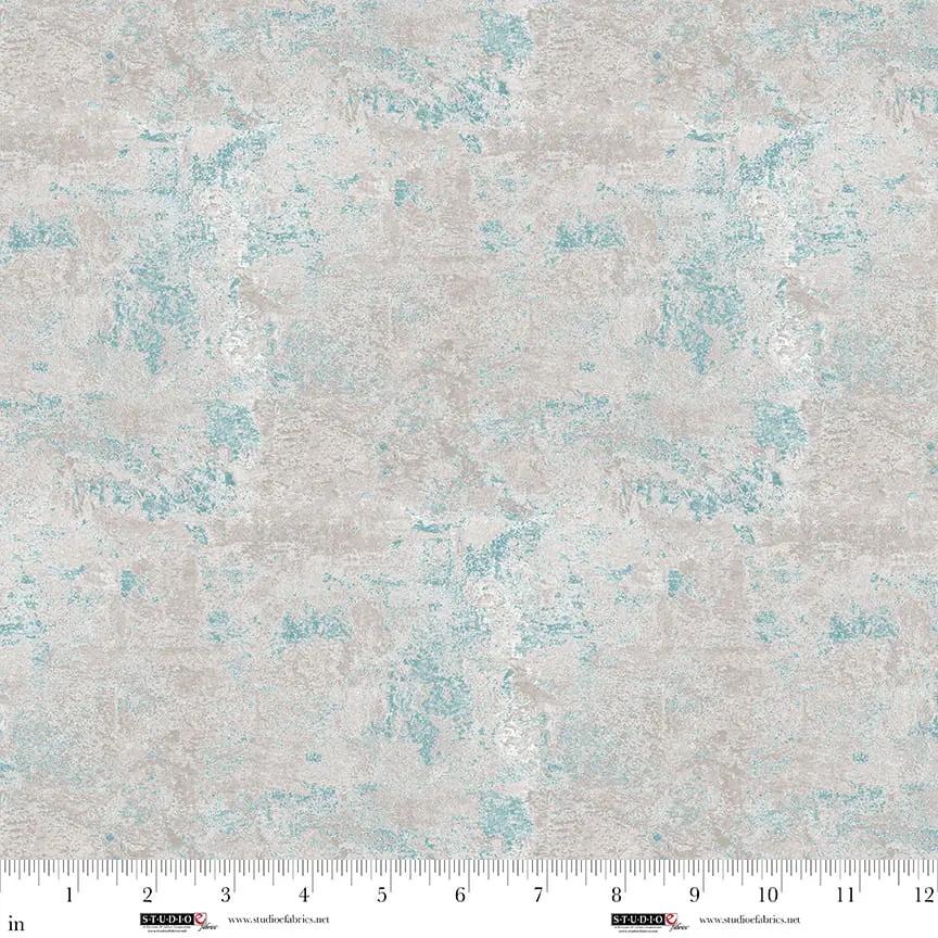 Mist Concrete Cotton Out of the Woodwork 44"/45" Fabric Per Yard Studio E Fabrics
