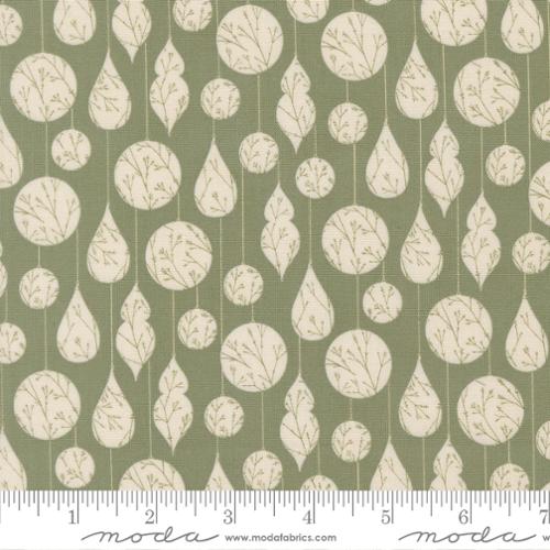 Mistletoe Gingerbread Lane 44 45 inch Cotton Fabric Moda Fabrics