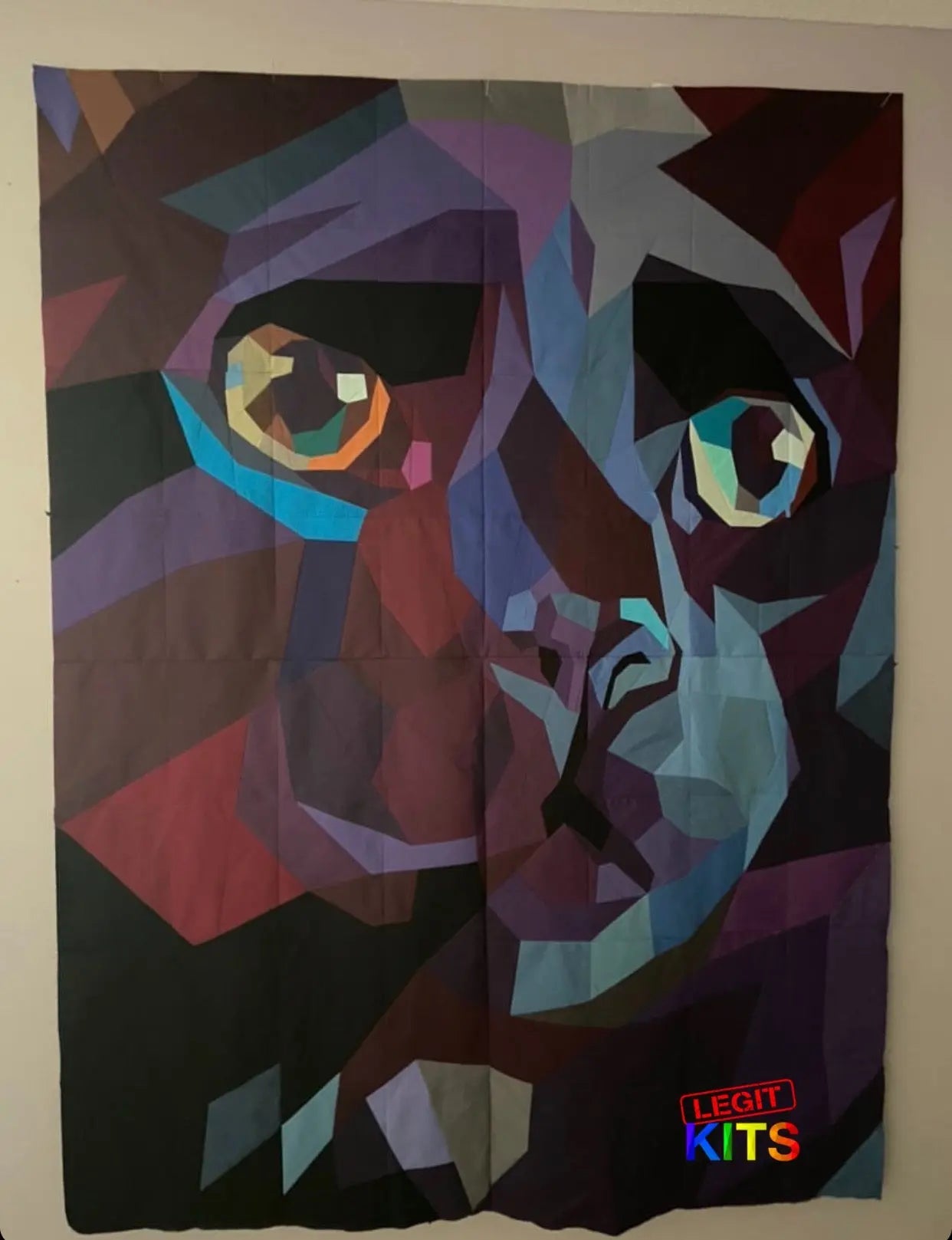 Mo the Cat Quilt Kit Legit Kits