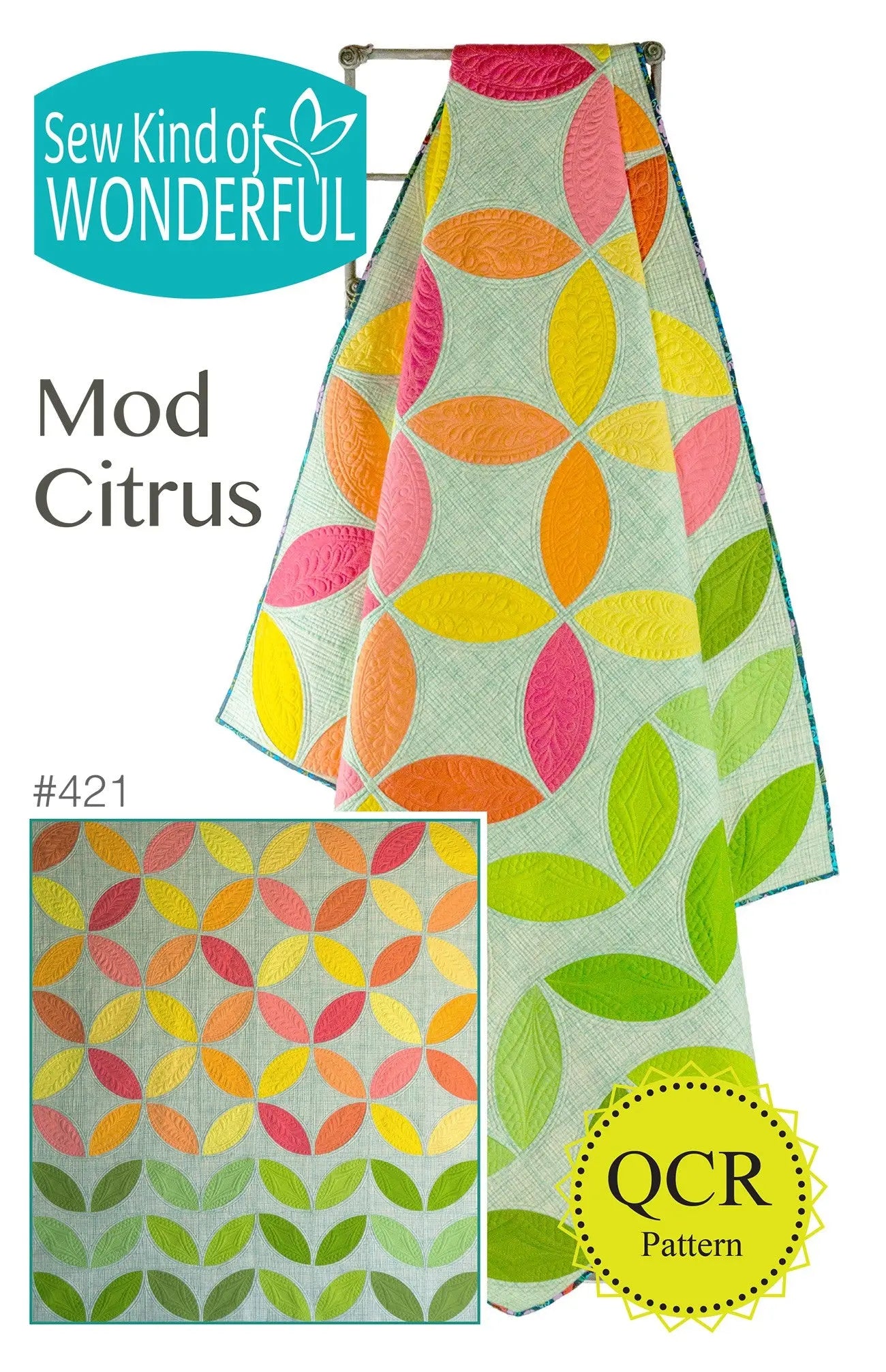 Mod Citrus - Linda's Electric Quilters