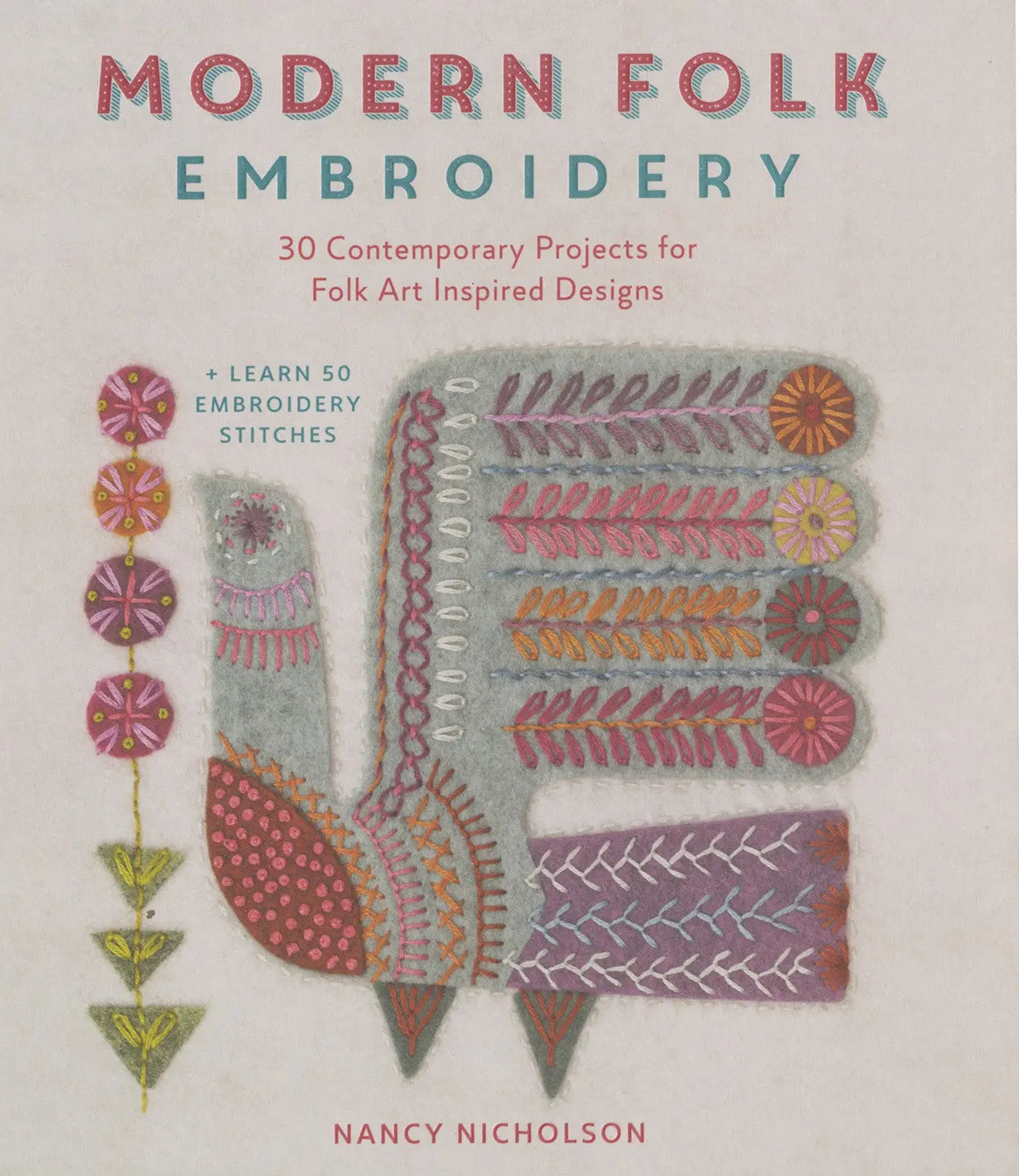 Modern Folk Embroidery - Linda's Electric Quilters