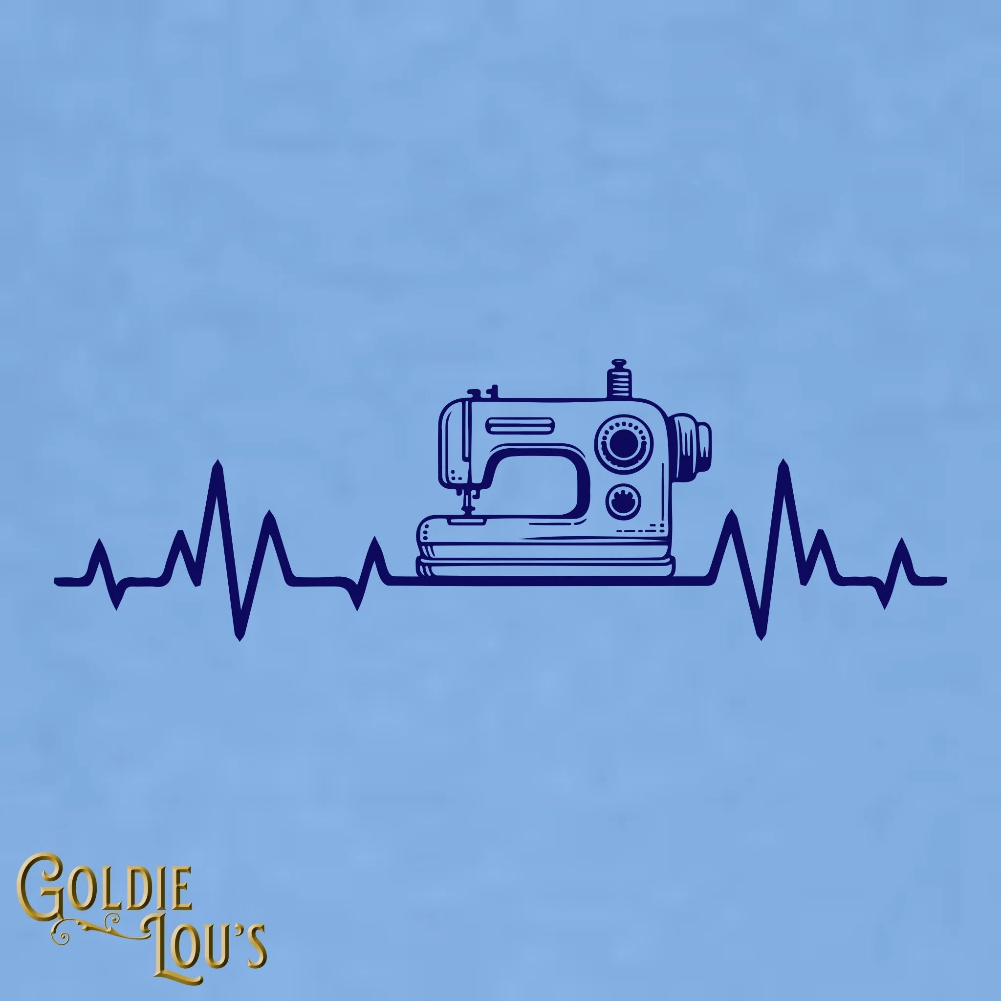 Modern Machine Heartbeat Quilting T-shirt