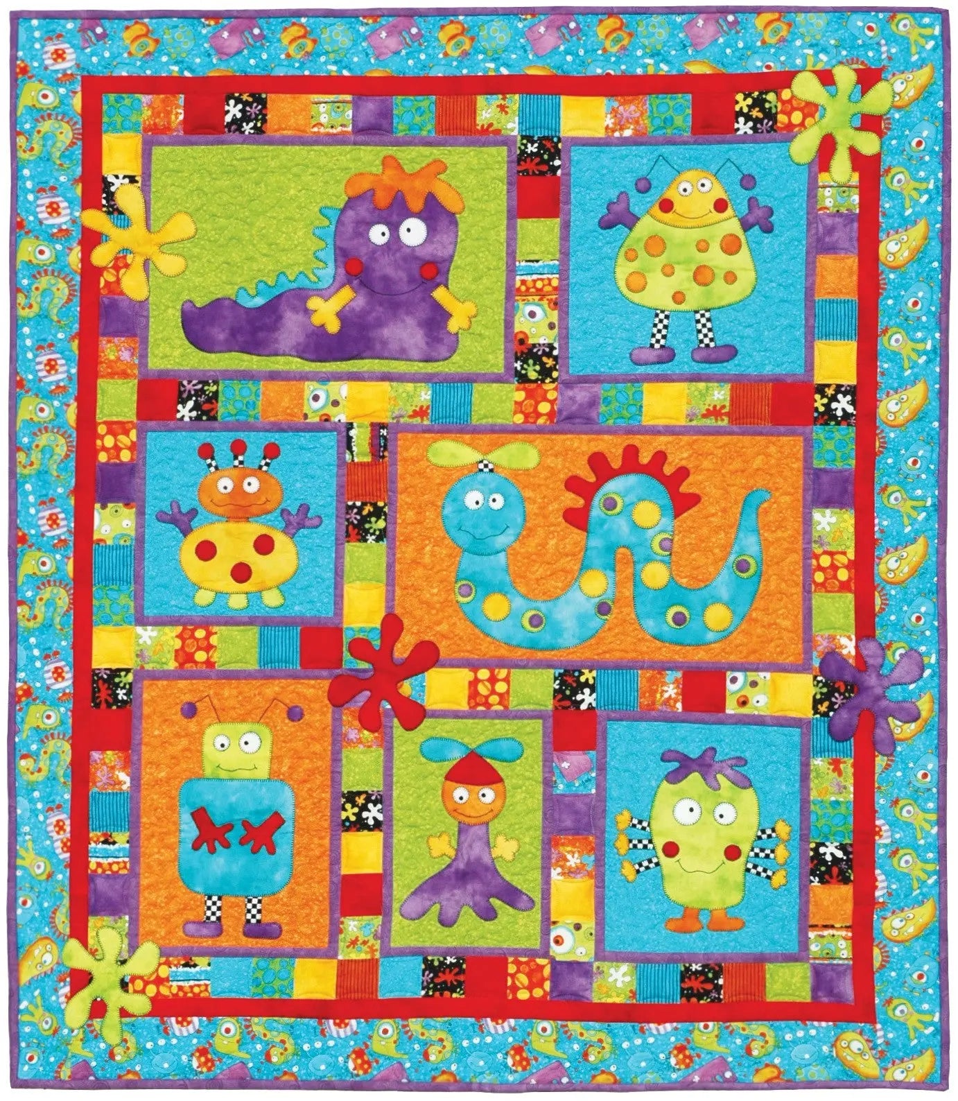 Monster Patch - Linda's Electric Quilters