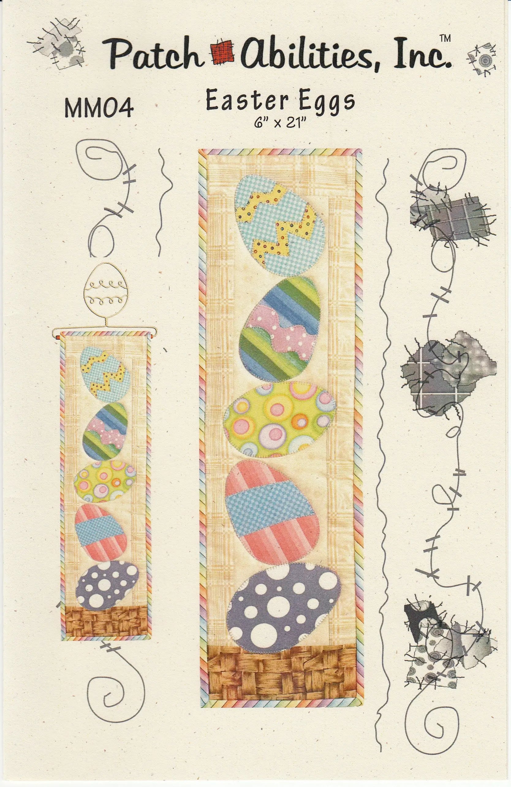 Monthly Mini's - Easter Eggs - Linda's Electric Quilters