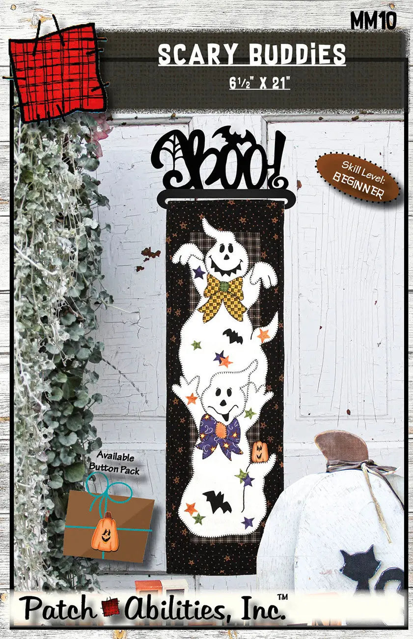 Monthly Mini's - Scary Buddies - Linda's Electric Quilters