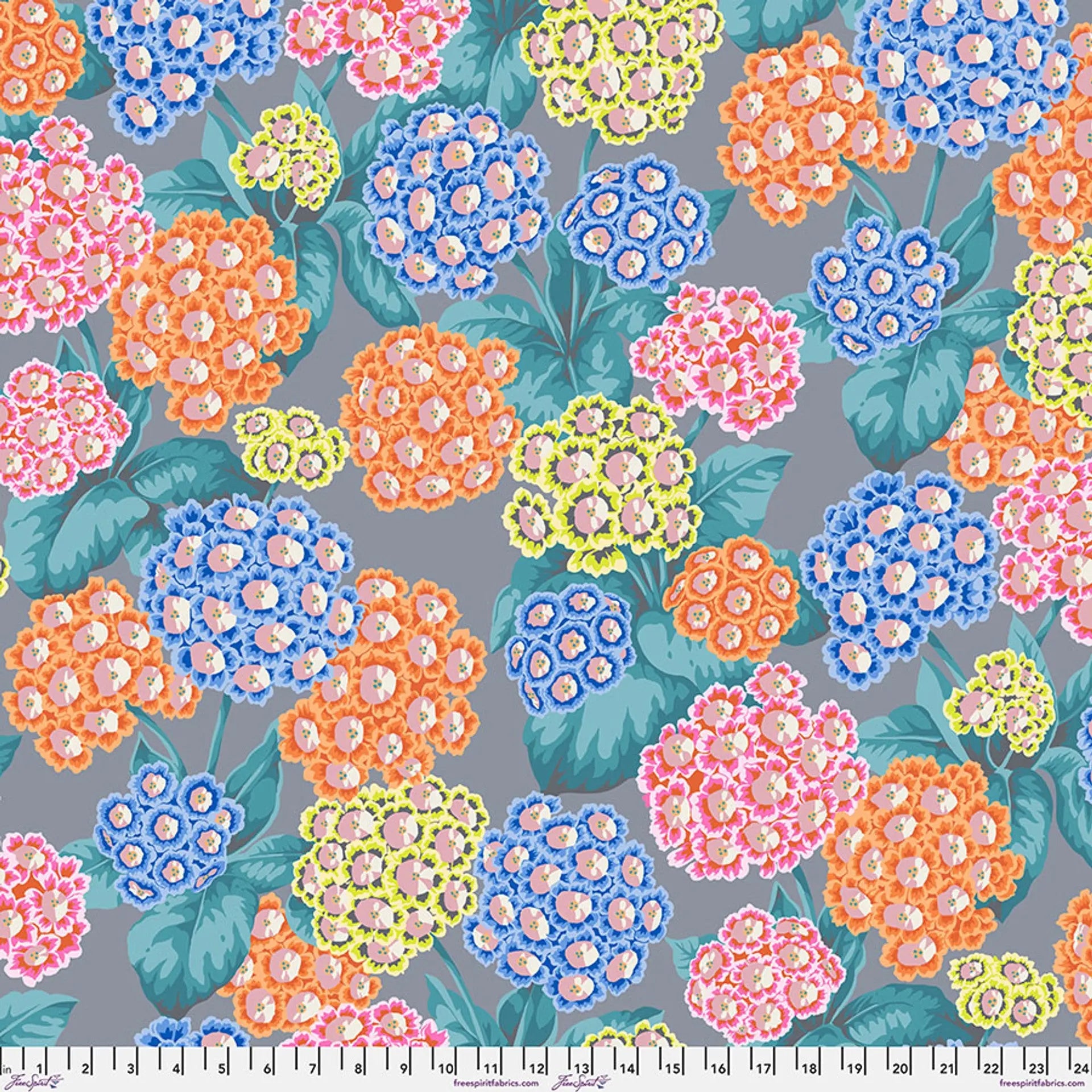 Multi Alpines Pastel Cotton 44"/46" Fabric Per Yard Free Spirit Fabrics