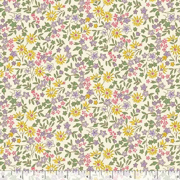 Multi Aunt Grace Calicos Cotton Wideback Fabric Per Yard - Linda's Electric Quilters