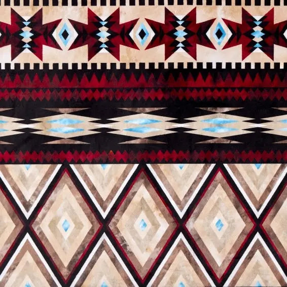 Aztec 2 Digital Cuddle Honey - Linda's Electric Quilters