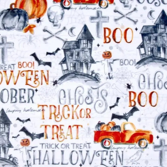 Hallows Eve Digital Cuddle Black - Linda's Electric Quilters