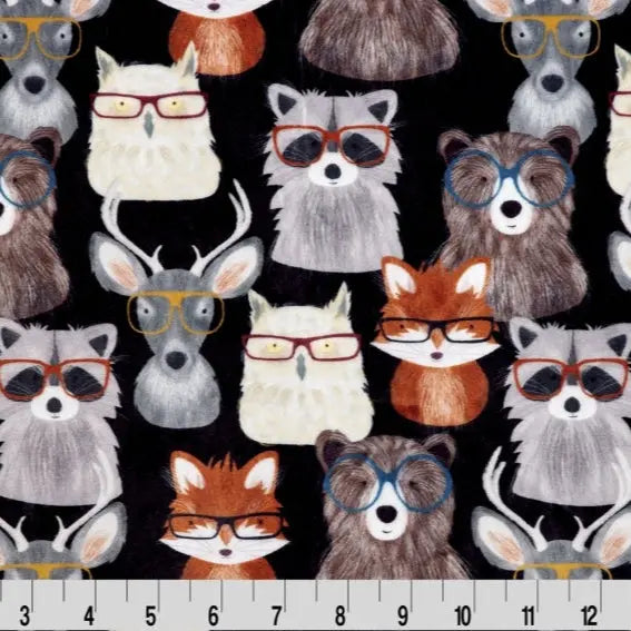 Nature Nerds Digital Cuddle Black - Linda's Electric Quilters