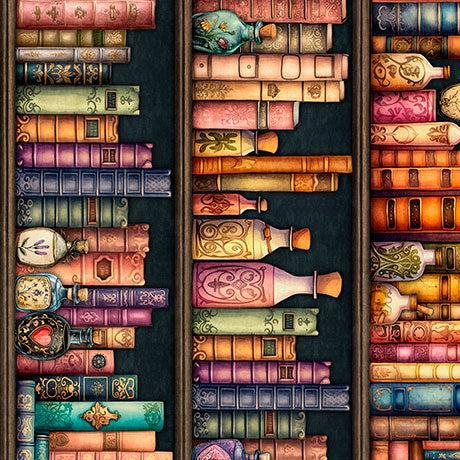 Multi Bookshelf Stripe Witchypoo Cotton 44"/45" Fabric Per Yard