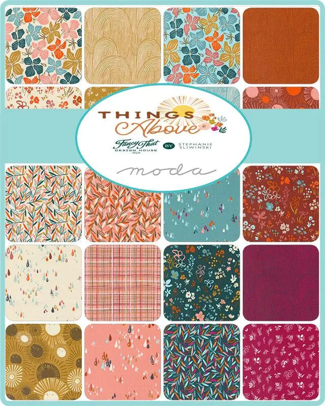 Multi Color Things Above Jelly Roll - Linda's Electric Quilters