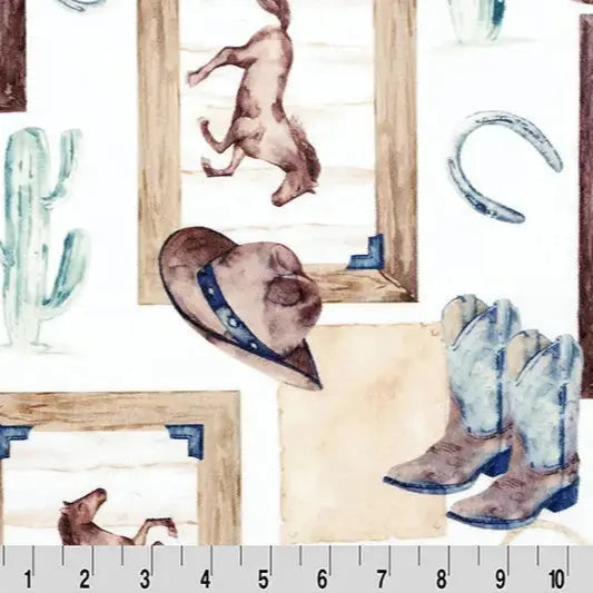 Old West Digital Cuddle Natural - Linda's Electric Quilters