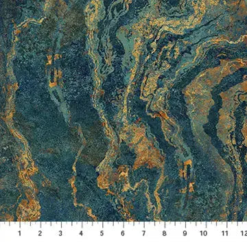 Multi Oxodized Copper Stonehenge Ombre Cotton Wideback Fabric Per Yard - Linda's Electric Quilters