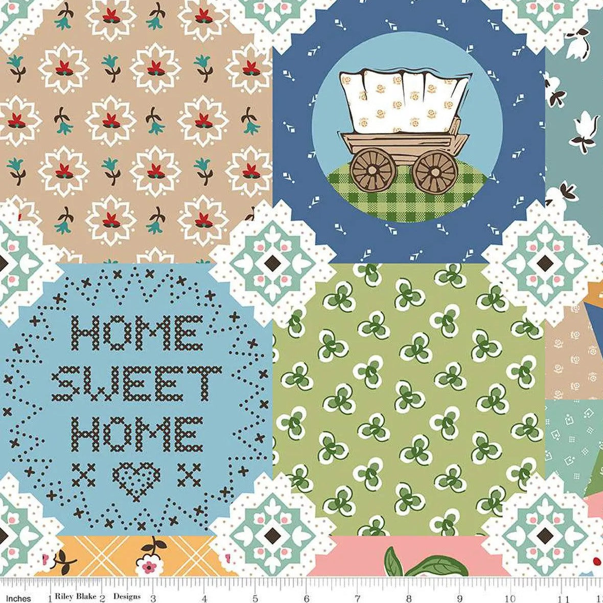 Multi Prarie Very Prarie Wideback Fabric per yard Riley Blake Designs