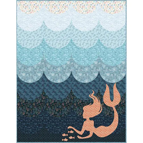 Multi Waves of Magic (64"x 83") Quilt Kit