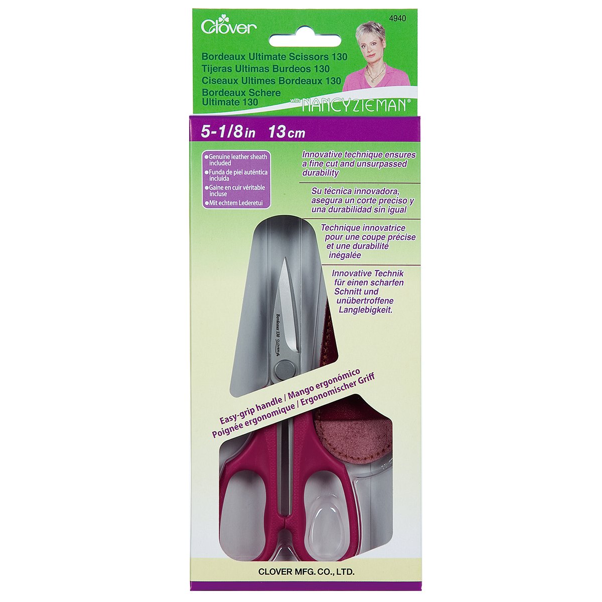 Nancy Zieman Bordeaux Ultimate Scissors 130