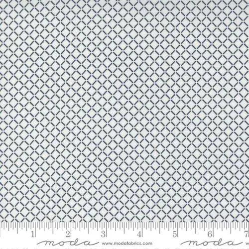 Nantucket Summer Cream Navy Sail Check Plaids 44"/45" Fabric Per Yard Moda Fabrics & Supplies