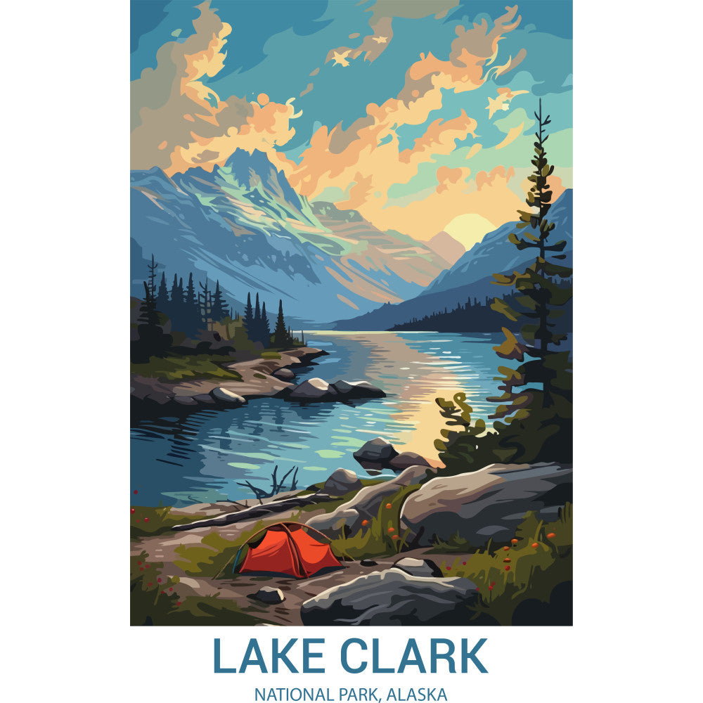 National Parks Posters Fabric Panel 60 QuiltingFabricPanels