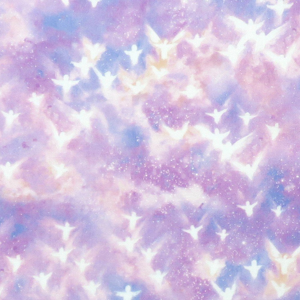 Nativity Angels Blender Multi Cotton 44"/45" Fabric Per Yard