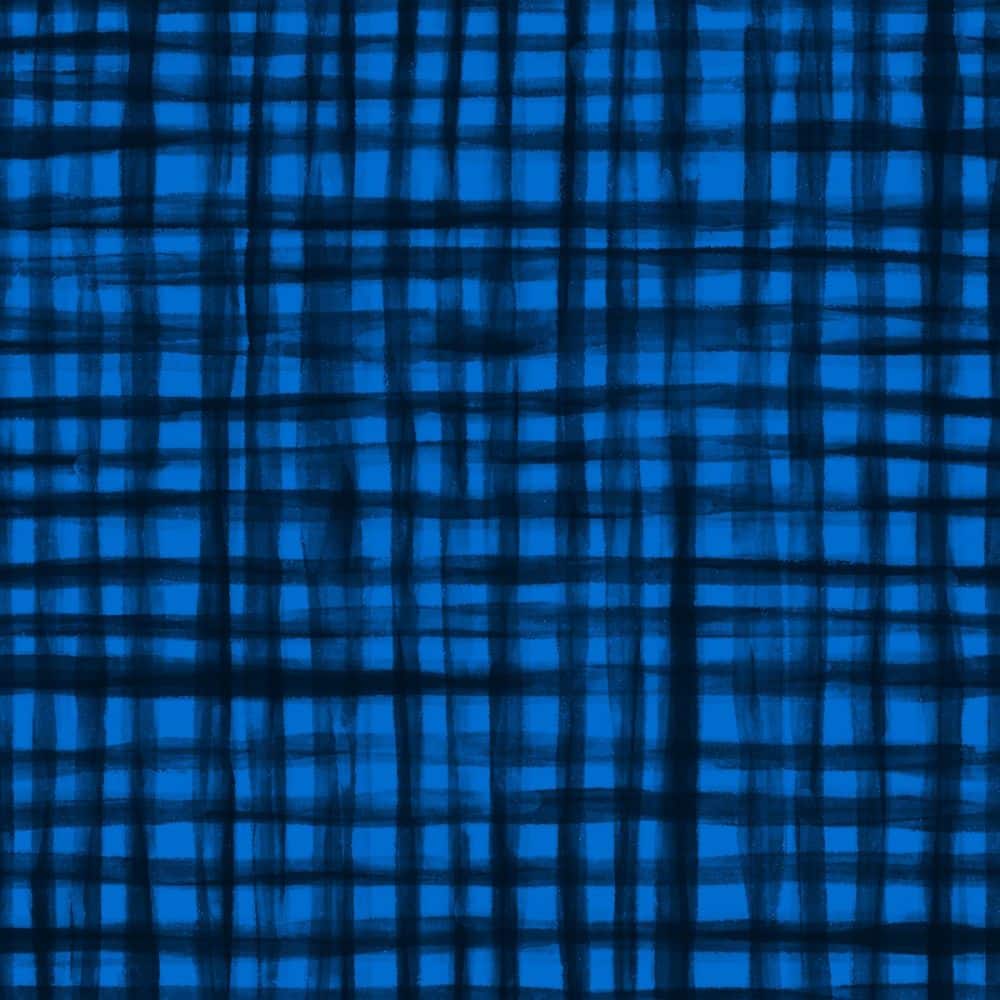 Navy Picnic 45" Wide Cotton Fabric Per Yard
