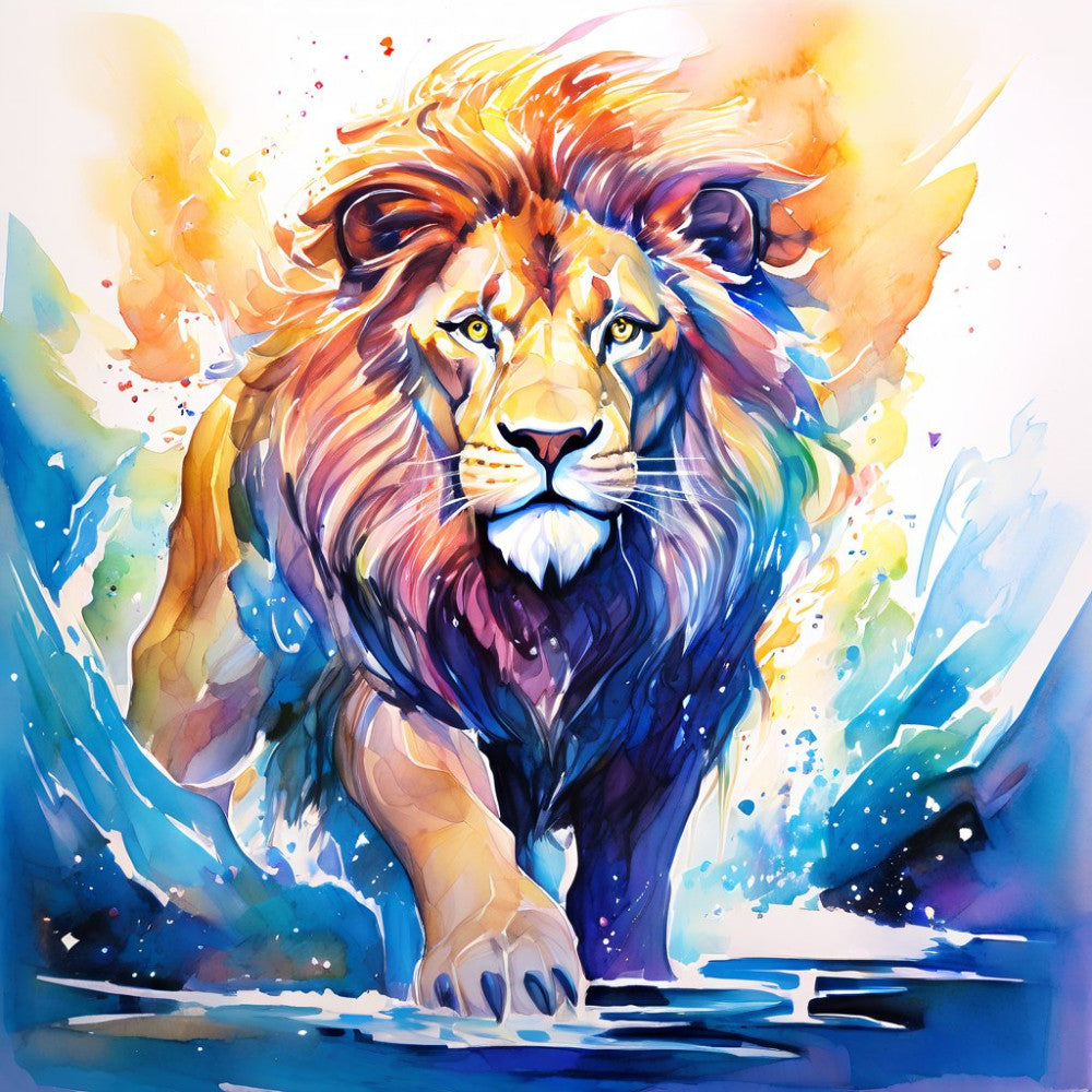Nemean Lion Fabric Panel 1