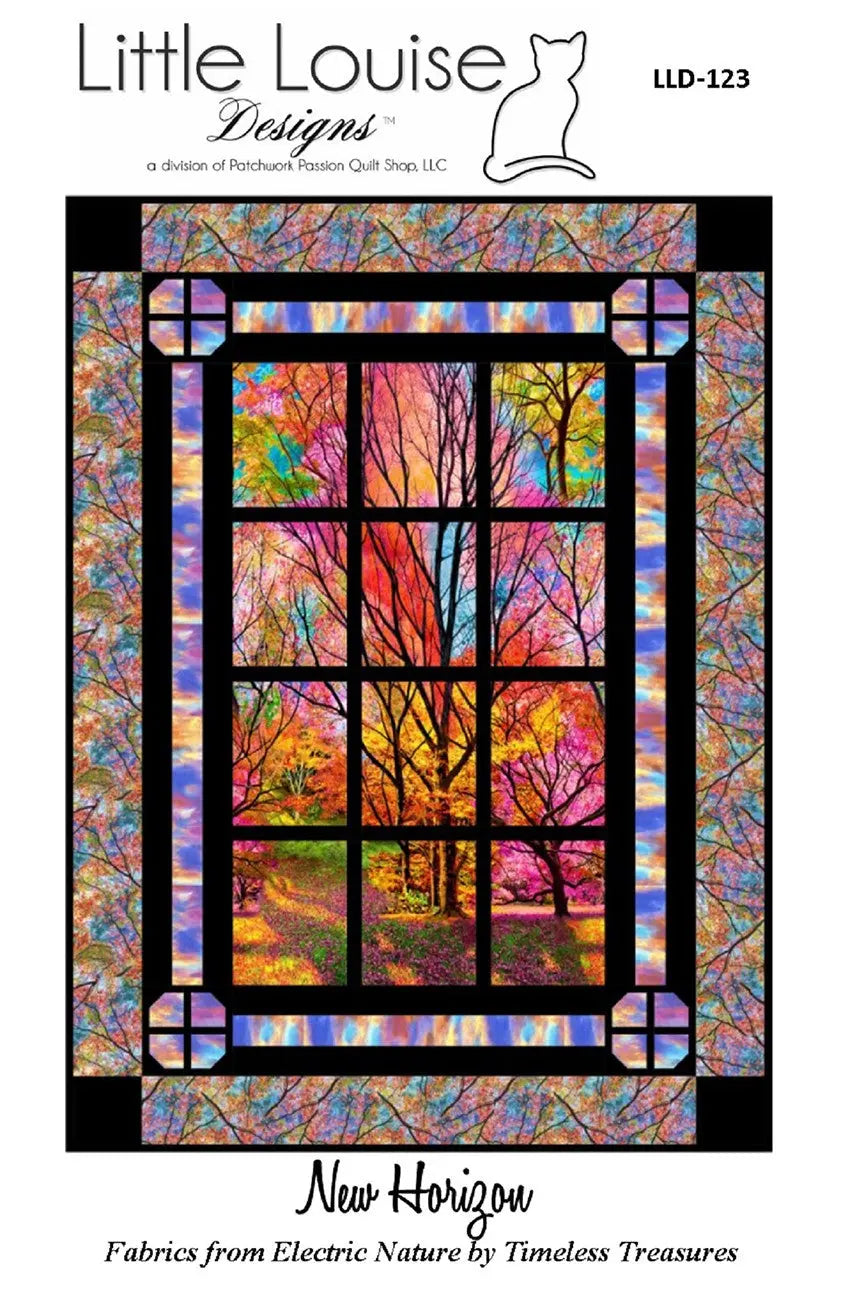New Horizon Window Quilt Pattern - Linda's Electric Quilters