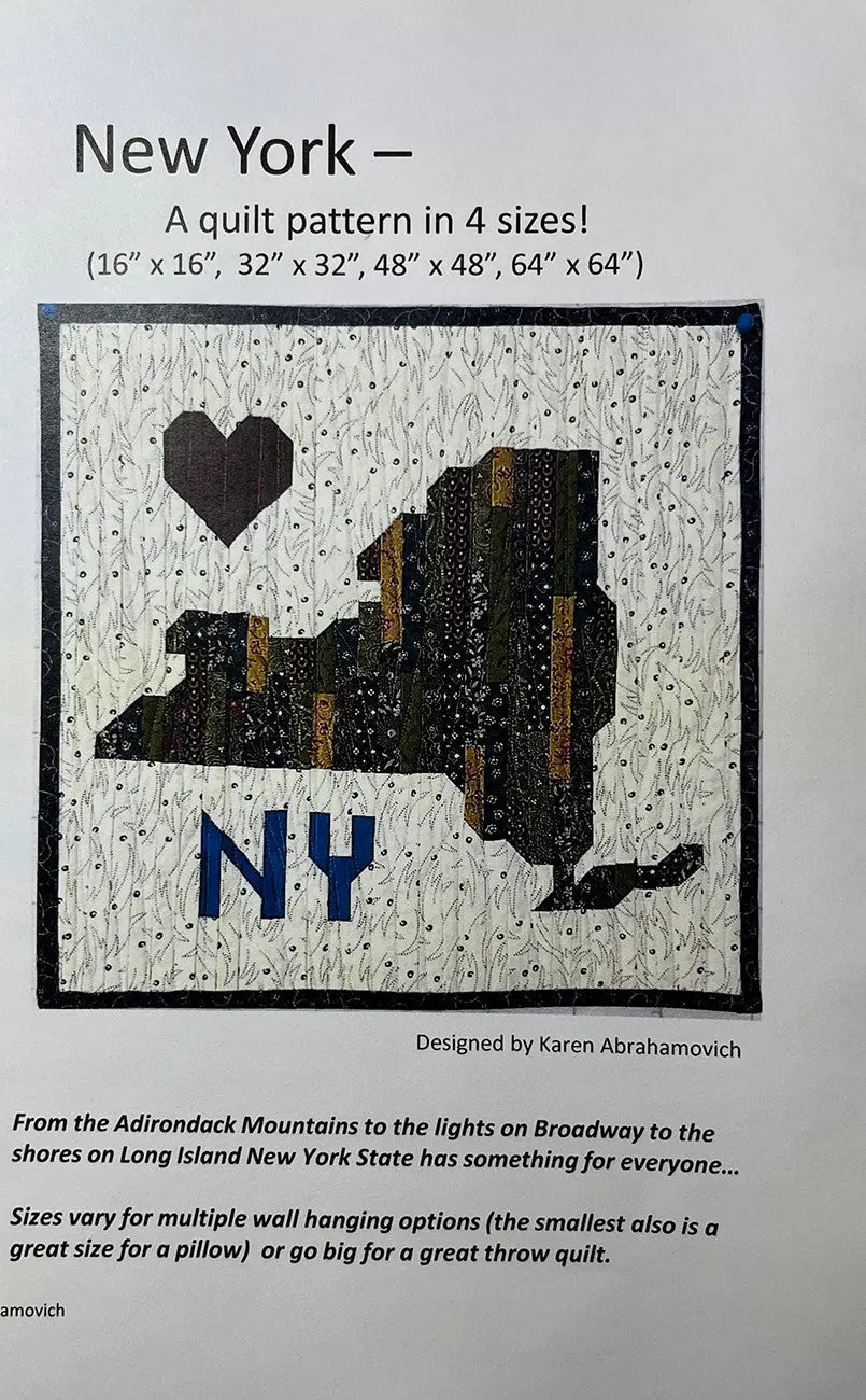 New York Quilt Pattern - Linda's Electric Quilters