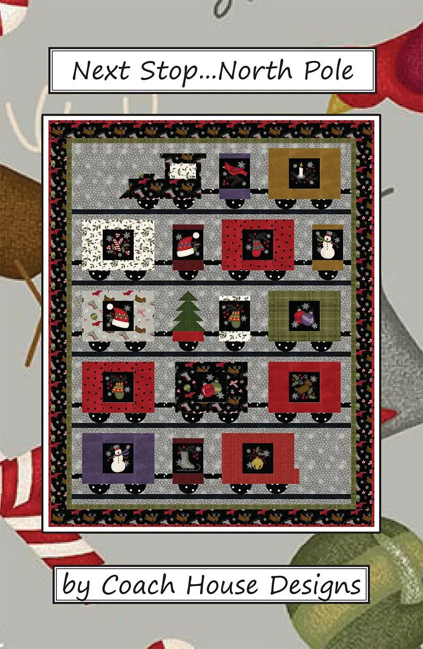 Next Stop North Pole - Linda's Electric Quilters