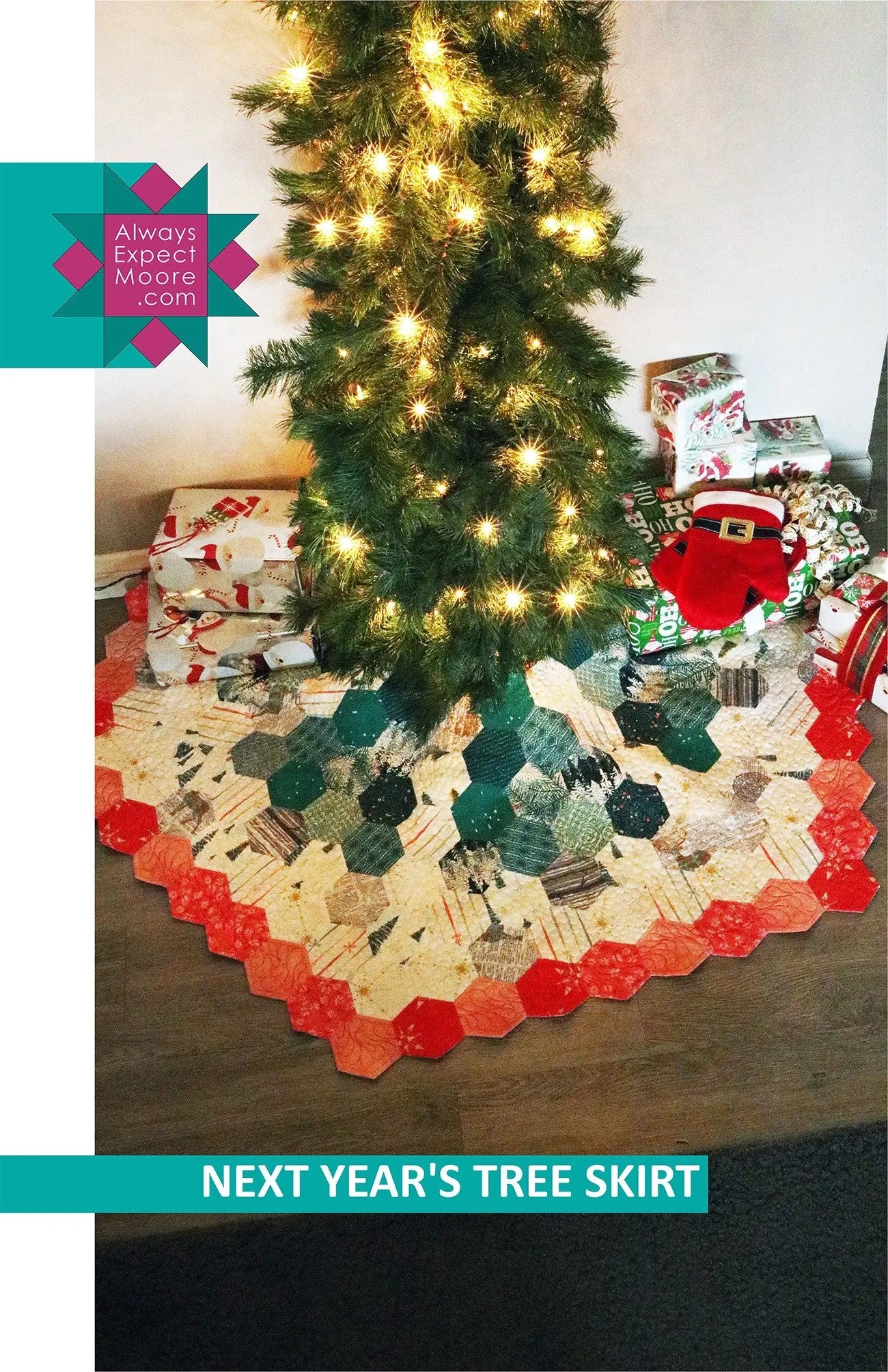 Next Year's Tree Skirt - Linda's Electric Quilters