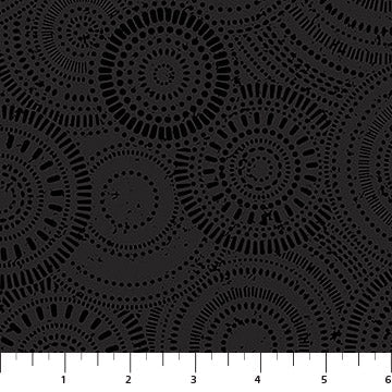 Night Floribunda Soho Cotton 44"/45" Fabric - ( 1 Yard Pack )