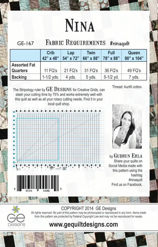 Nina - pattern 167 GE Designs
