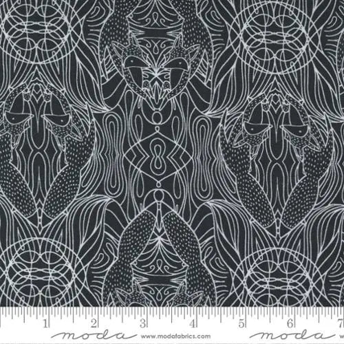 Nocturnal Night Hidden Foxes 44"/45" Fabric Per Yard Moda Fabrics & Supplies