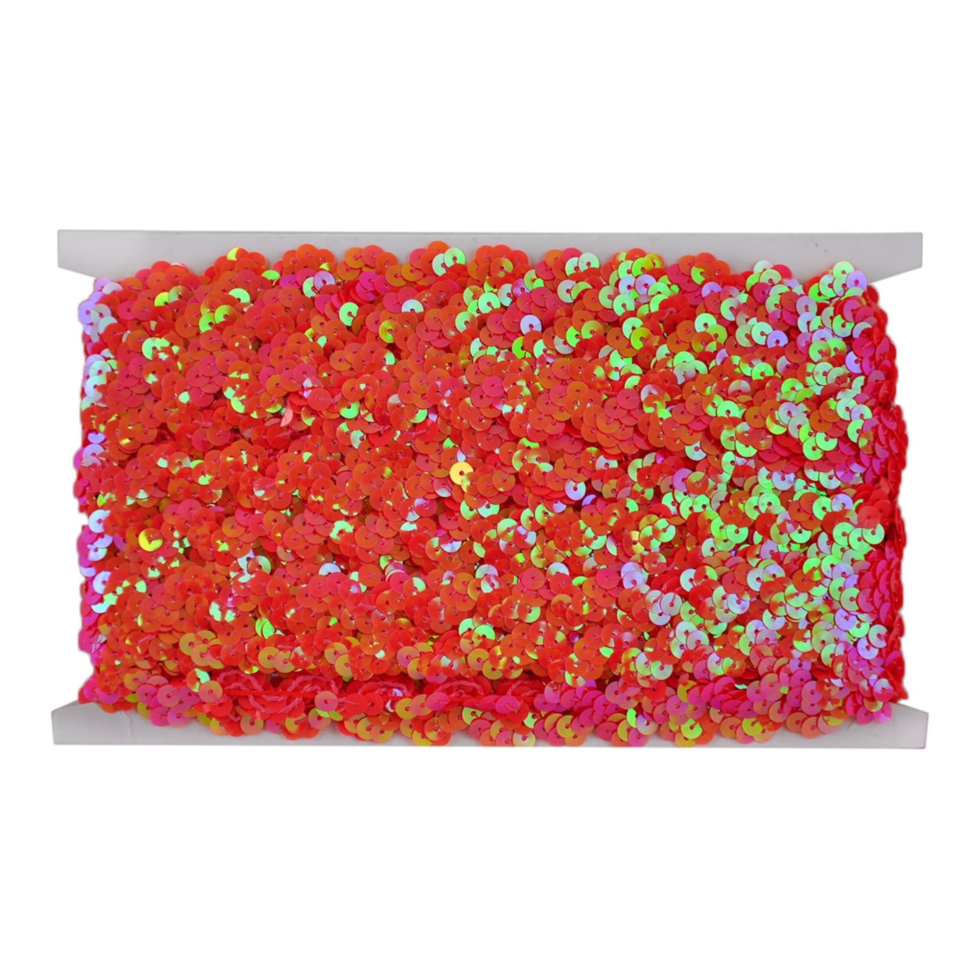 Non-Stretch Sequin Trim - 1/2" Width (25 Yard Roll) - BQ-304-142 Hot Pink