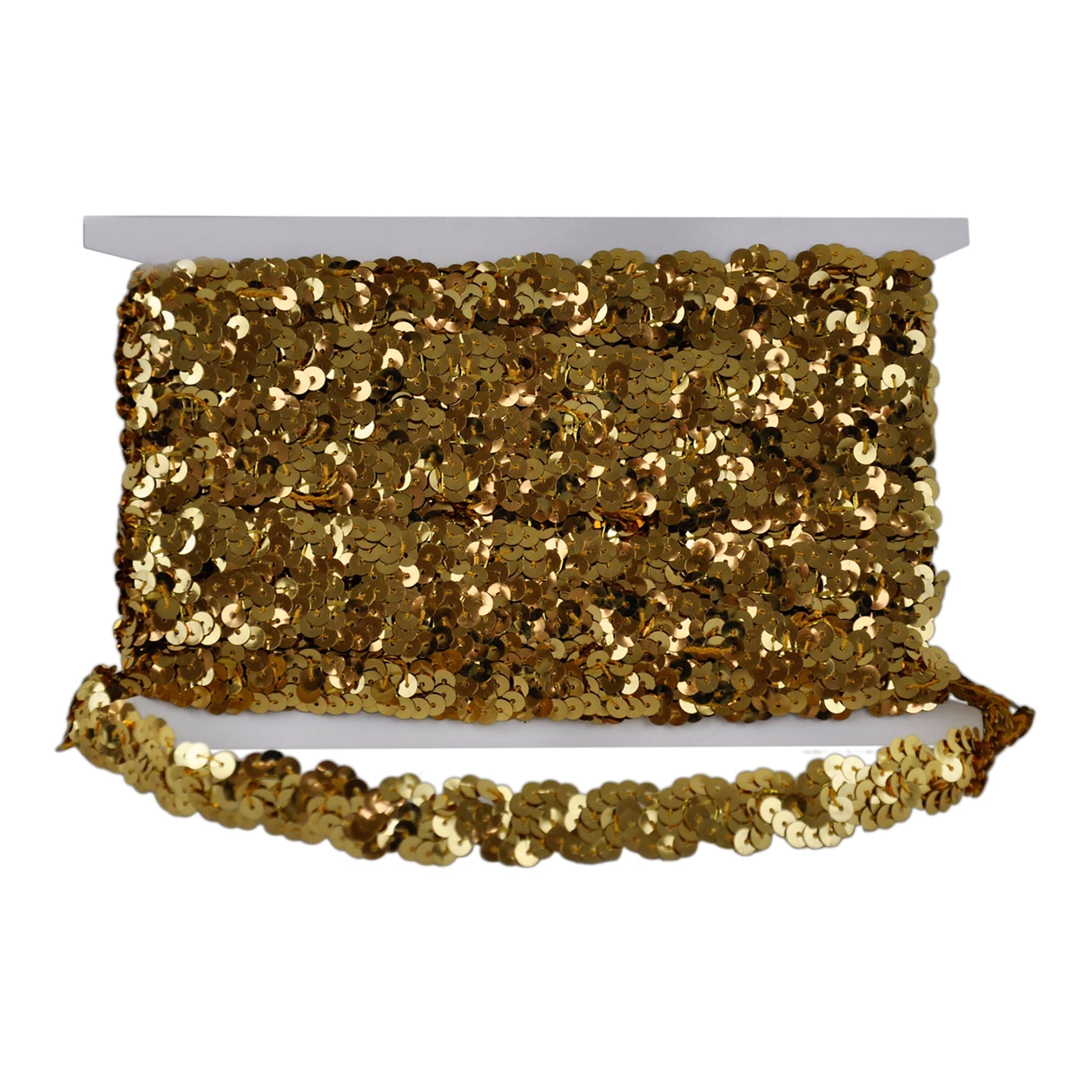 Non-Stretch Sequin Trim - 1" Width (10 Yard Roll) - BQ-301-10