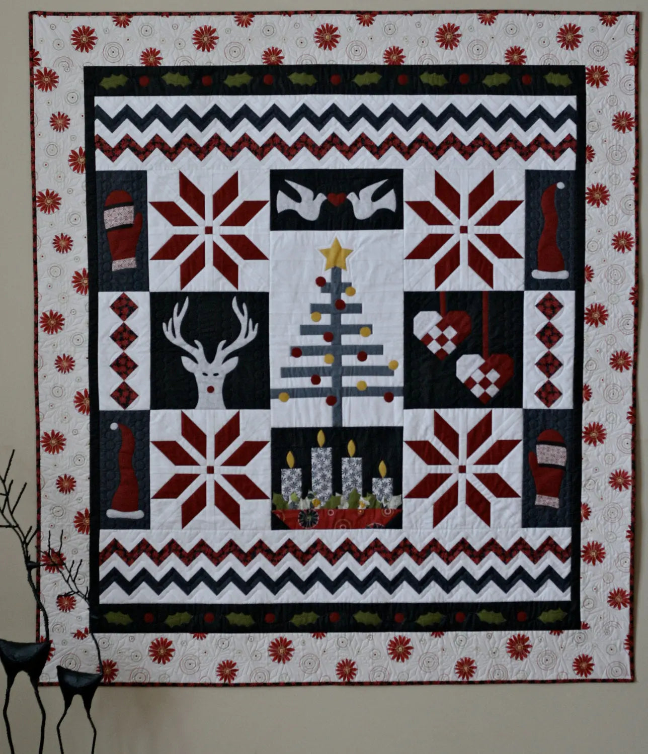 Nordic Christmas Pattern 158 GE Designs