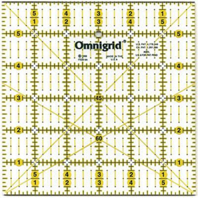 Omnigrid Square Ruler 6 in