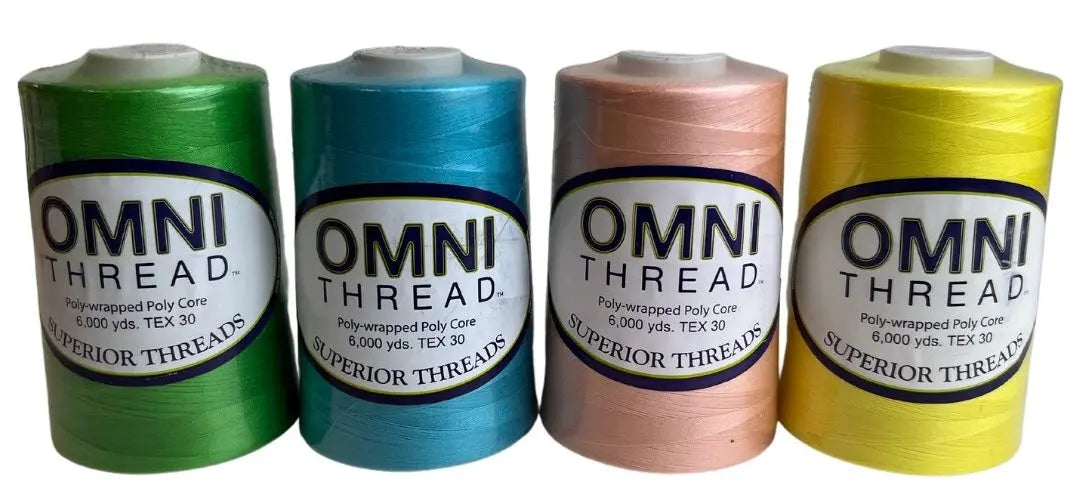 OMNI Polyester Quilting Thread Summer Collection Set of 4 Superior Threads