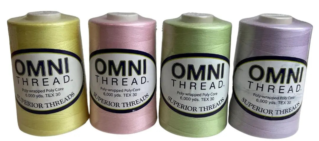 OMNI Polyester Thread Spring Bundle Set of 4 Linda's Electric Quilters