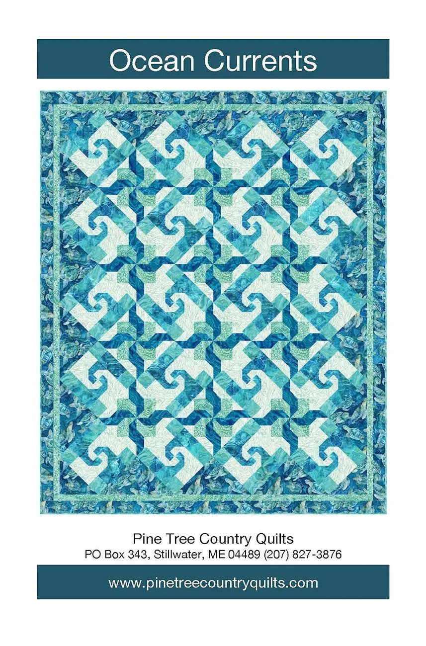 Ocean Currents - Linda's Electric Quilters
