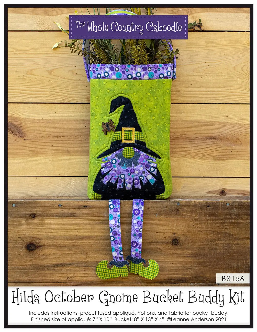 October Hilda Gnome Bucket Buddy Kit Checker Distributor