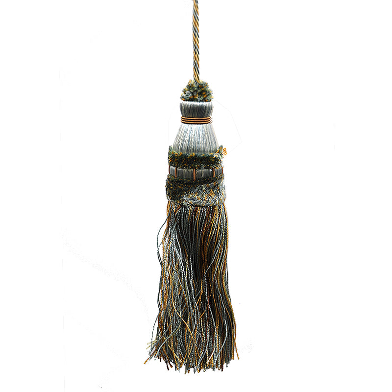 Odyssey Collection - 5" Length TASSEL - BT-5030-11/28 Turquoise and Brown