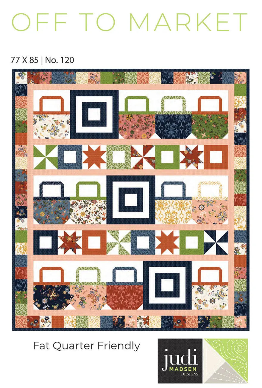 Off to Market Quilt Pattern - Linda's Electric Quilters