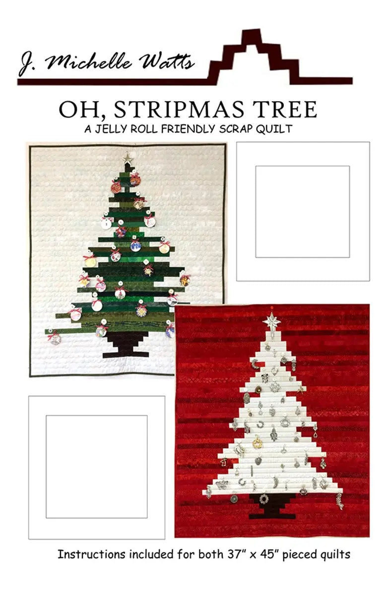Oh, Stripmas Tree - Linda's Electric Quilters