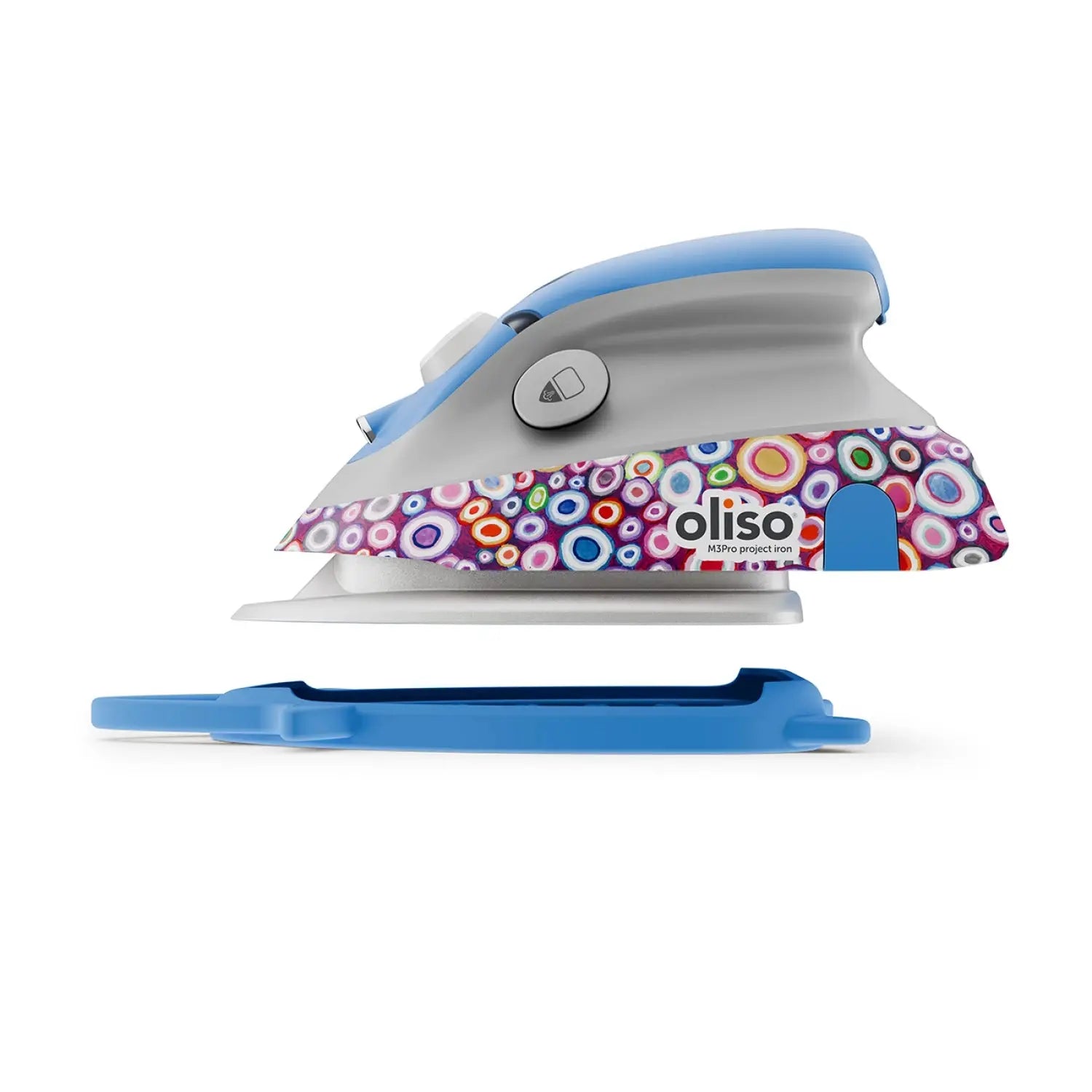 Oliso Mini Iron With Trivet Kaffe Fassett Checker Distributor