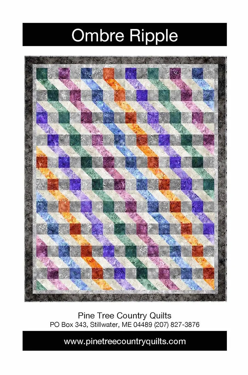Ombre Ripple - Linda's Electric Quilters