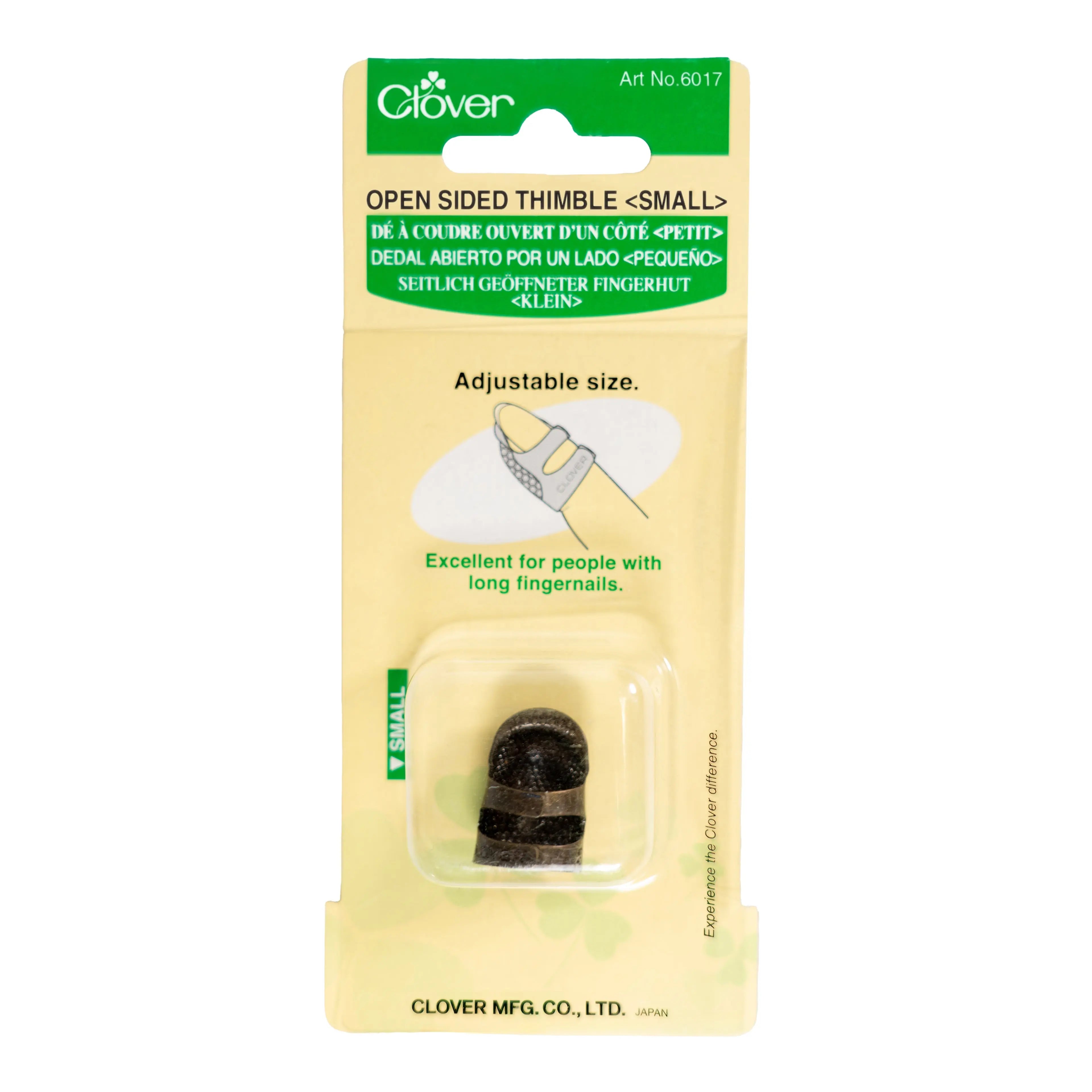 Open Sided Thimble (Small) Clover Needlecraft, Inc.