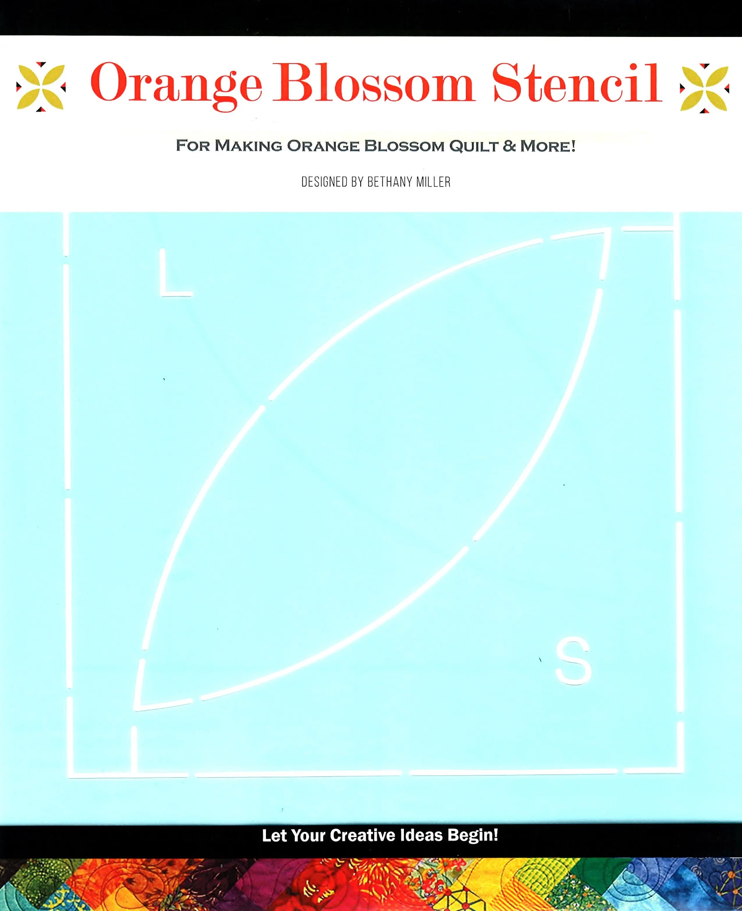 Orange Blossom Stencil