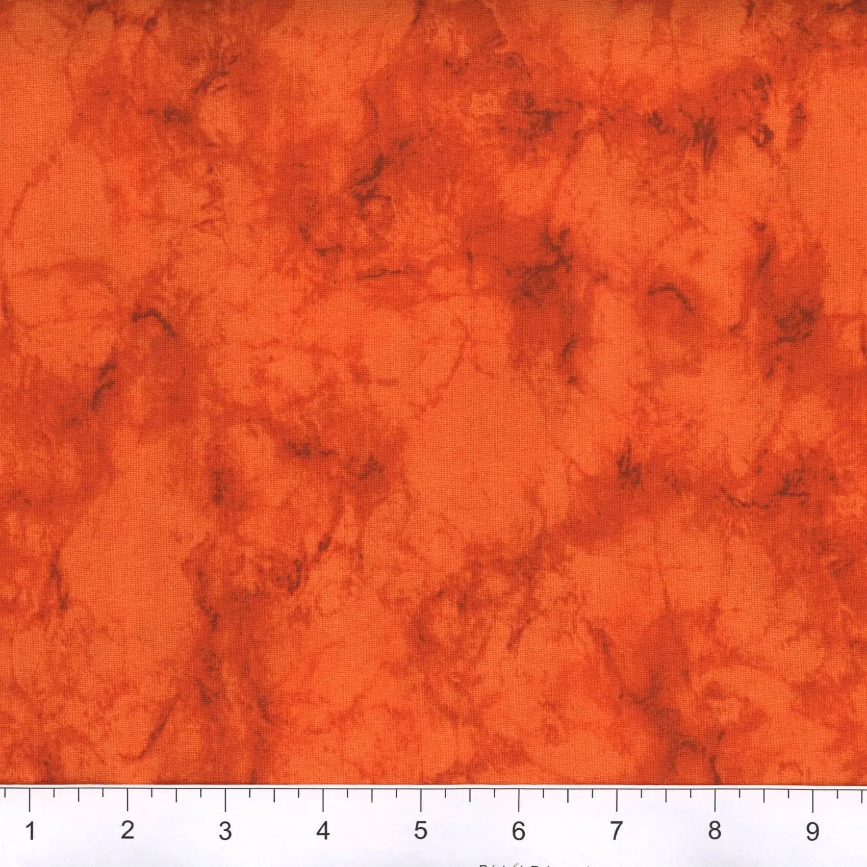 Orange Marble 45" wide Fabric per yard