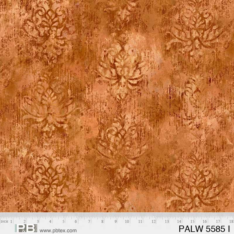 Orange Palazzo Cotton Wideback Fabric Per Yard - Linda's Electric Quilters